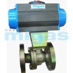 Pneumatic Actuated Ball Valves DN25