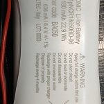 Lithium Li-Ion Battery for Flue Gas Analyzer - Image 2